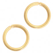 Buigring 4mm (stainless steel) Goud - 1 stuk