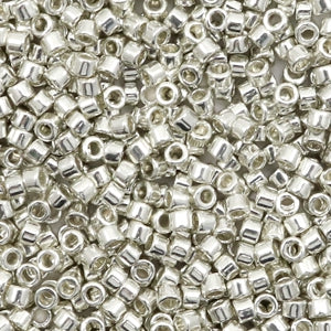 Miyuki Delica 11/0 Galvanized Silver