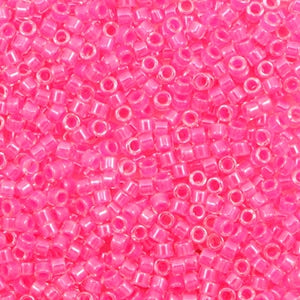 Miyuki Delica 11/0 Luminous Wild Strawberry Pink
