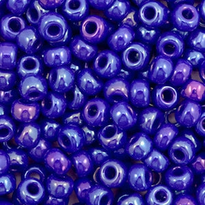 Miyuki Rocailles 6/0 Opaque Luster cobalt blue