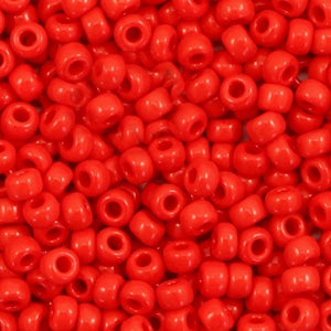 Miyuki Rocailles 8/0 Opaque Red - 5 gram