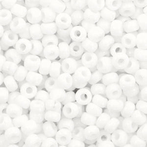 Miyuki Rocailles 8/0 Opaque White - 5 gram