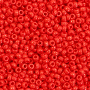 Miyuki Rocailles 11/0 Opaque Red - 5 gram