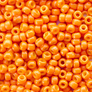 Miyuki Rocailles 8/0 Duracoat Opaque Kumquat Orange - 5 gram