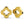 Load image into Gallery viewer, 8mm Natural Stone Bead Hematite Clover Gold