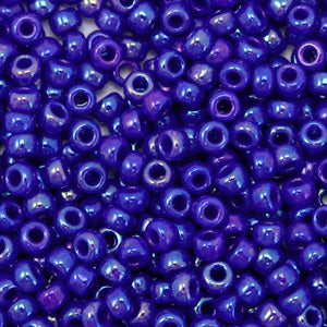 Miyuki Rocailles 8/0 Opaque Luster cobalt blue