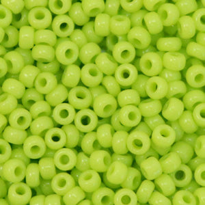 Miyuki Rocailles 6/0 Opaque Chartreuse Green - 5 gram