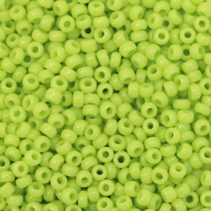 Miyuki Rocailles 11/0 Opaque Chartreuse Green - 5 gram