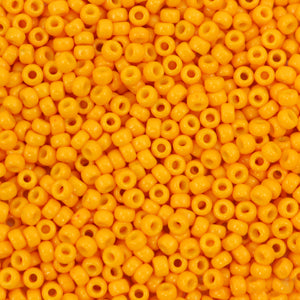 Miyuki Rocailles 11/0 Duracoat Opaque Kumquat Orange - 5 gram