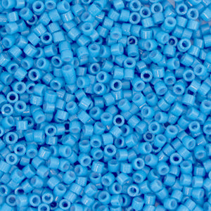 Miyuki Delica 11/0 Duracoat Opaque Dyed Delphinium Blue - 3 gram