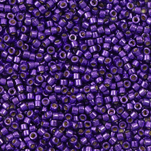 Miyuki Delica 11/0 Duracoat Galvanized Lilac Night