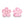 Load image into Gallery viewer, 6mm Glass Beads Millefiori Flower Pink White 10 pcs