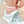 Laad afbeelding in galerie, Lint Floral Beige Rood Roze - 1 meter