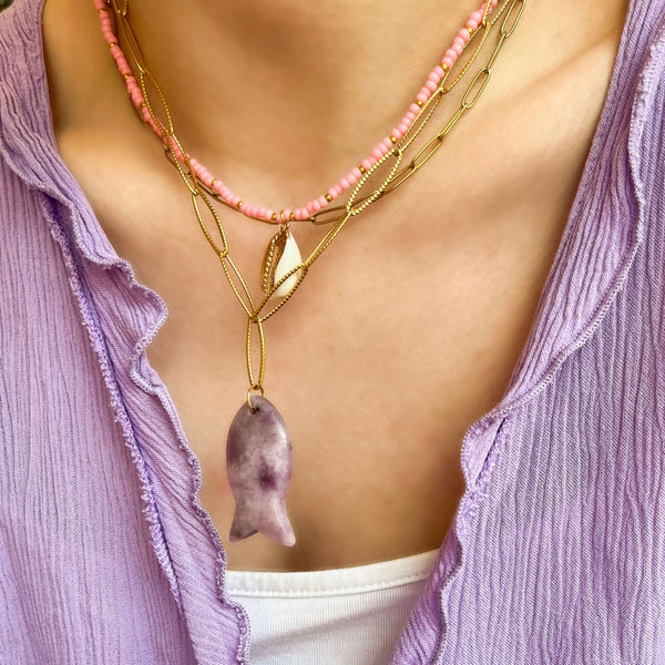 Ketting Basis Paperclip Ribbel Chain