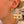 Load image into Gallery viewer, Bedel (Stainless steel) Bloem Blauw Met Steentje 21.5mm Goud - 1 stuk