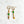 Load image into Gallery viewer, DQ Charm Connector Heart Gold