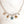 Load image into Gallery viewer, Bedel (Stainless steel) Bloem Blauw 24.5mm Goud - 1 stuk