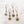 Load image into Gallery viewer, DQ Bedel Bloem Hanger 13mm Zilver - 1 stuk