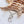 Load image into Gallery viewer, DQ Bedel Zeepaard Met Steentjes 34mm Zilver - 1 stuk