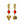 Load image into Gallery viewer, Oorbellen Hoop Love Letter