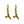 Load image into Gallery viewer, Oorbellen Hoop Shark Tooth
