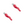 Laad afbeelding in galerie, Bedel (Stainless Steel) Peper Rood 17.5mm Zilver - 1 stuk