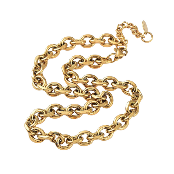 Ketting Basis Solid Rolo Chain