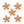 Load image into Gallery viewer, DQ Bedel Bloem Hanger 13mm Oranje Zilver - 1 stuk