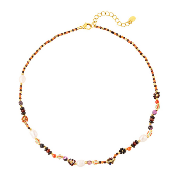Ketting Beaded Flower