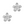 Load image into Gallery viewer, Bedel (Stainless steel) Bloem 27mm Zilver - 1 stuk