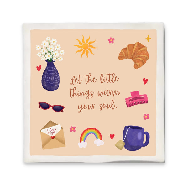 Tegeltje Met Illustratie Bits Of Bliss - Little Things