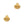Laad afbeelding in galerie, Bedel (Stainless Steel) Schelpje Hol 12.5mm Goud - 1 stuk