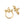 Load image into Gallery viewer, Kapittelslot 14.5mm (stainless steel) Libelle Goud - 1 stuk