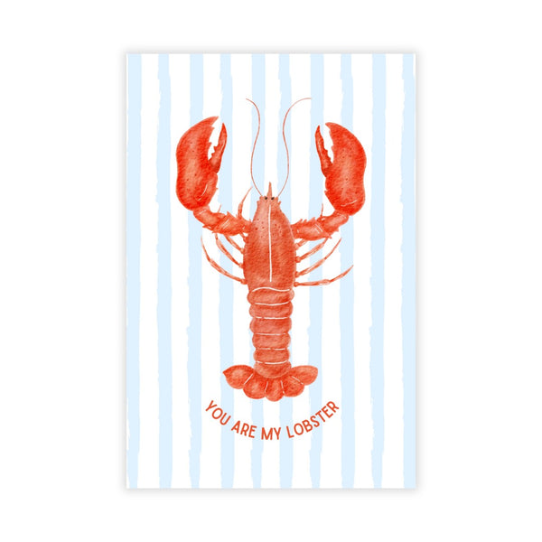Kaartje You Are My Lobster