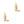Load image into Gallery viewer, DQ Bedel Cowboy Laars 13.5mm Roze Goud - 1 stuk