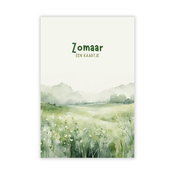 Kaartje Zomaar Een Kaartje