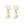 Load image into Gallery viewer, Oorbellen Hoop Cowboy Boots