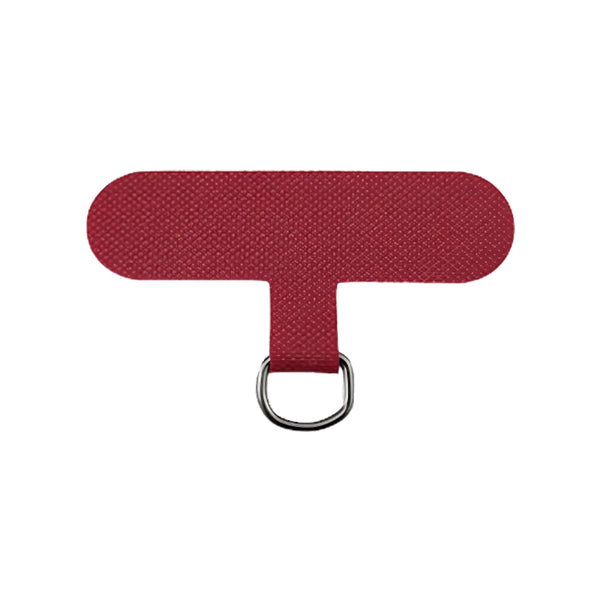 Telefoonkoord Lanyard Bevestiging Rood Rechthoek - 1 stuk