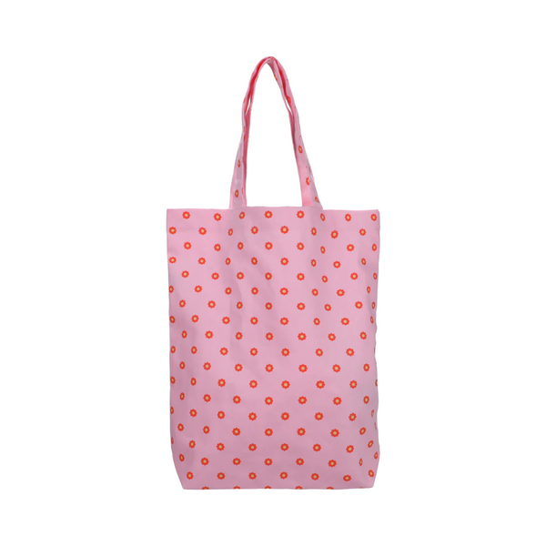 Canvas Tas Little Flowers Pink