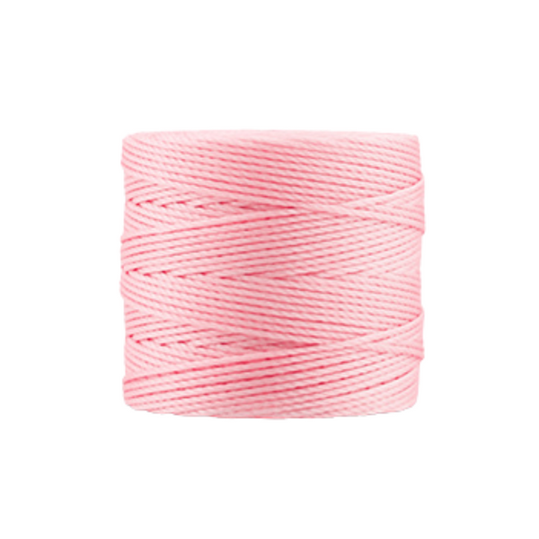 Nylon S-Lon draad 0.5mm Licht Roze - per meter