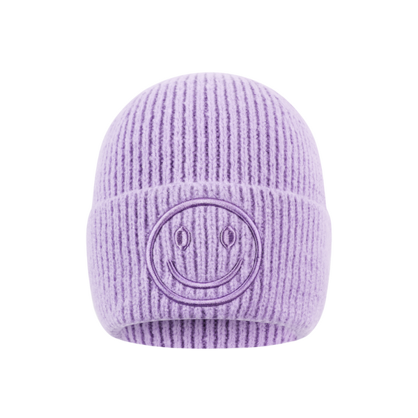 Muts Smiley Lila Paars