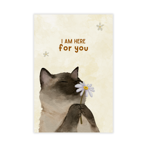 Kaartje I Am Here For You