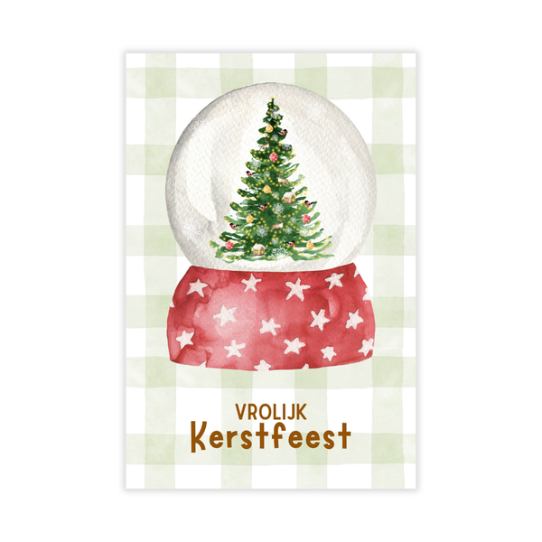 Kaartje Vrolijk Kerstfeest