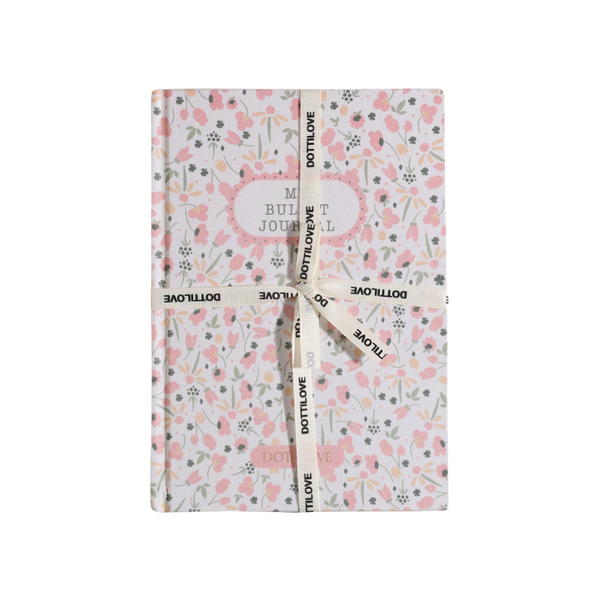 Bullet Journal Pink Flowers