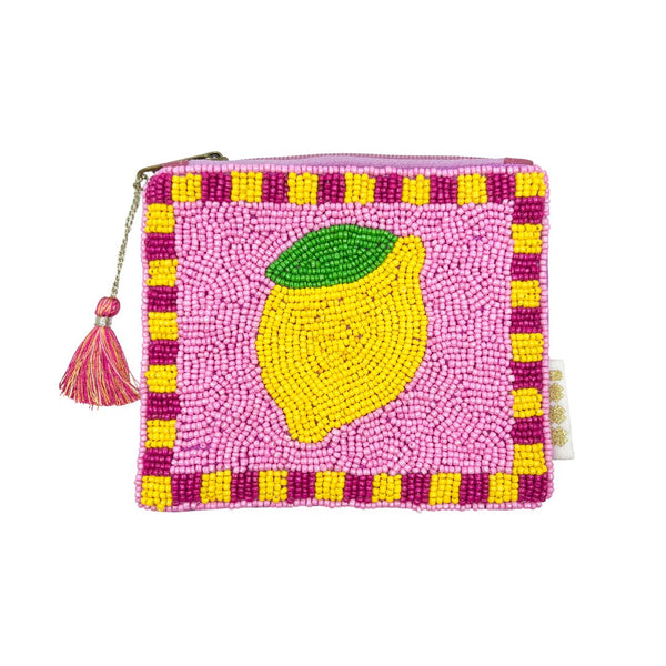 Make-up Tasje Kralen Citroen