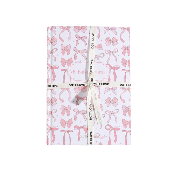 Bullet Journal Pink Bows