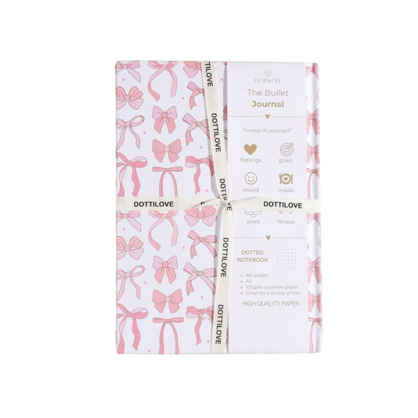 Bullet Journal Pink Bows
