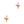 Load image into Gallery viewer, DQ Bedel Paddenstoel 9.5mm Roze Goud - 1 stuk