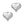 Laad afbeelding in galerie, Bedel (Stainless steel) Hart Vol 30mm Zilver - 1 stuk