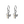 Load image into Gallery viewer, Oorbellen Hoop Dragonfly